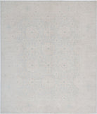 Serenity 8'0'' X 9'5'' Hand-Knotted Wool Rug 8'0'' x 9'5'' (240 X 283) / Grey / Ivory