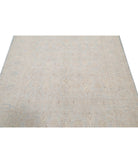Serenity 4'10'' X 6'10'' Hand-Knotted Wool Rug 4'10'' x 6'10'' (145 X 205) / Ivory / Blue