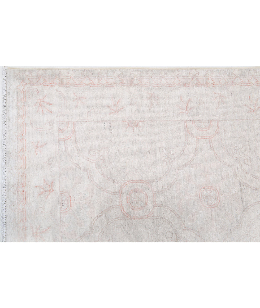 Serenity 3'10'' X 11'2'' Hand-Knotted Wool Rug 3'10'' x 11'2'' (115 X 335) / Ivory / Ivory