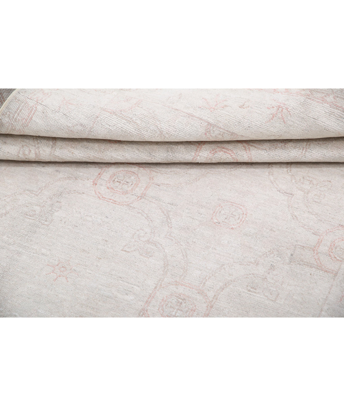 Serenity 3'10'' X 11'2'' Hand-Knotted Wool Rug 3'10'' x 11'2'' (115 X 335) / Ivory / Ivory