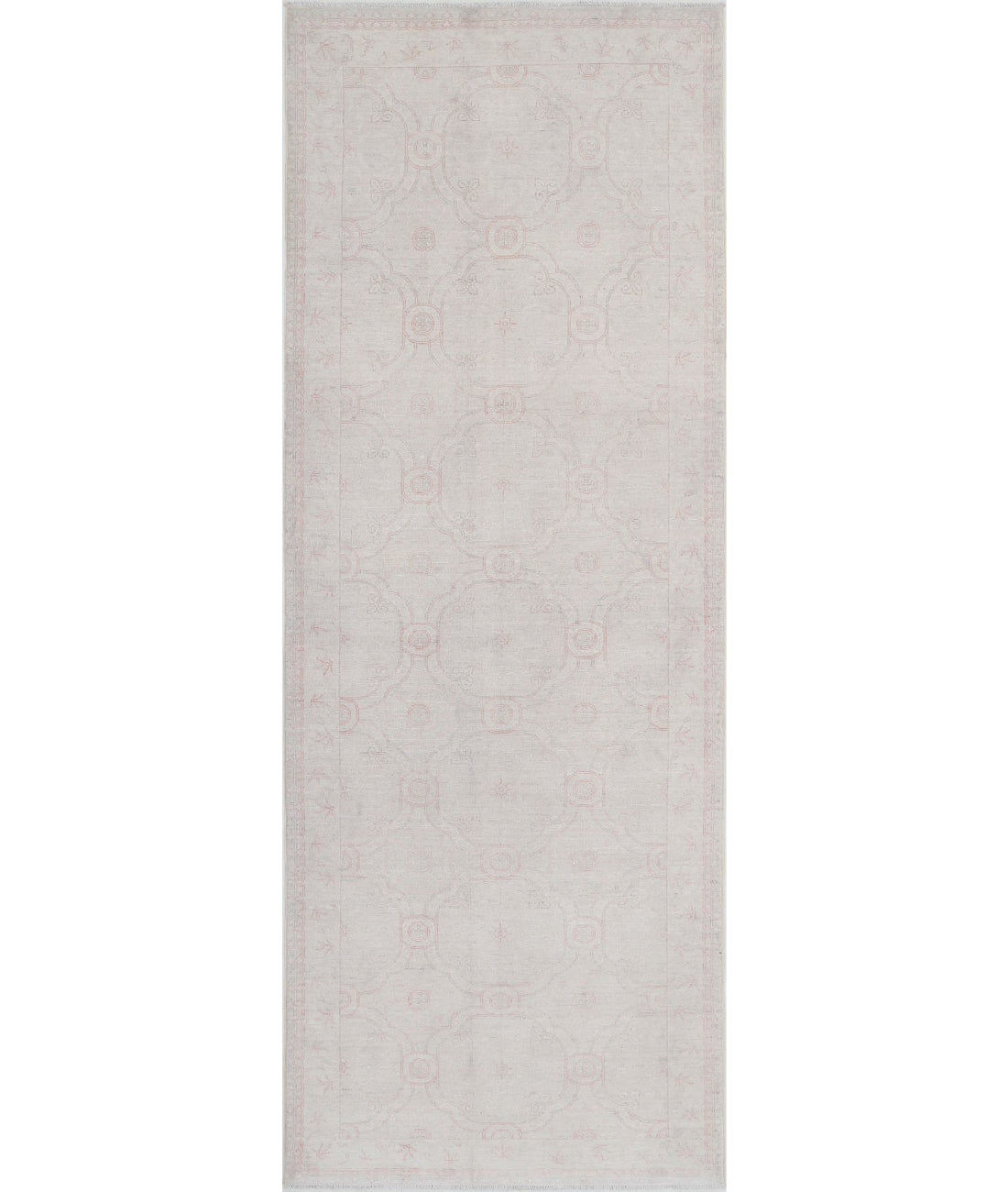 Serenity 3'10'' X 11'2'' Hand-Knotted Wool Rug 3'10'' x 11'2'' (115 X 335) / Ivory / Ivory