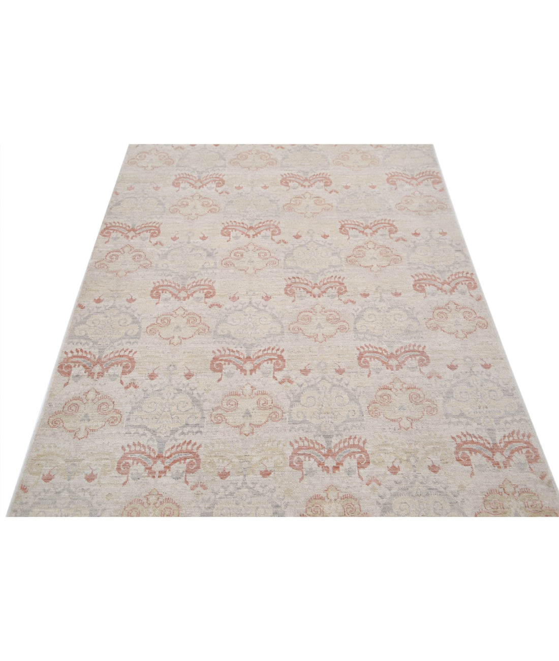 Serenity 4'0'' X 10'2'' Hand-Knotted Wool Rug 4'0'' x 10'2'' (120 X 305) / Ivory / Ivory