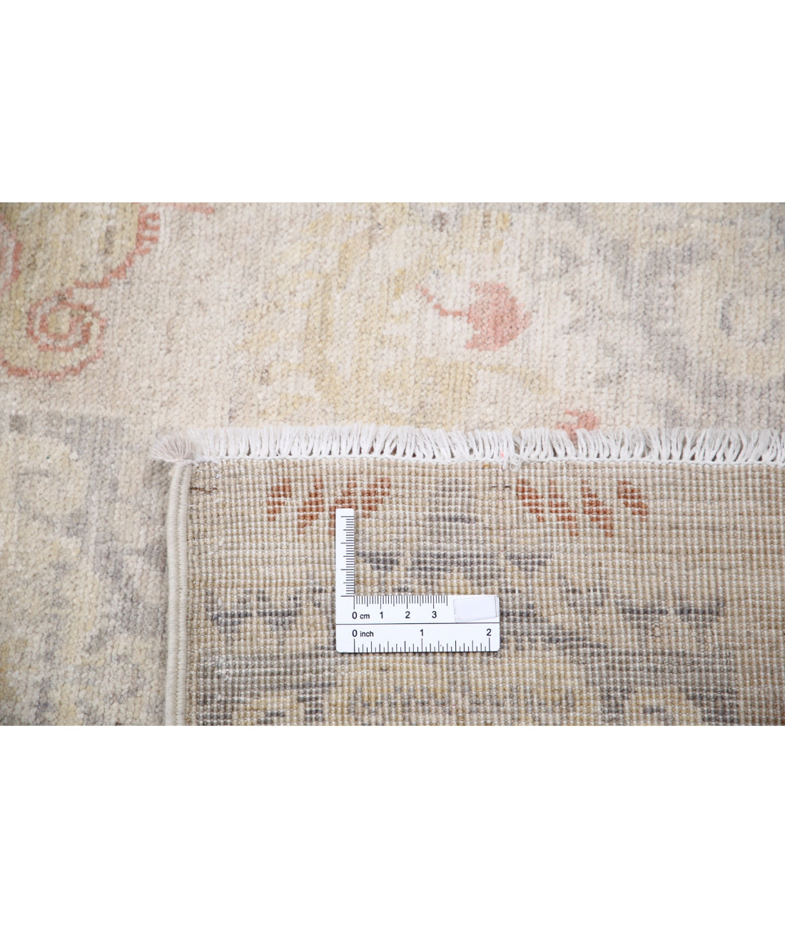 Serenity 4'0'' X 10'2'' Hand-Knotted Wool Rug 4'0'' x 10'2'' (120 X 305) / Ivory / Ivory