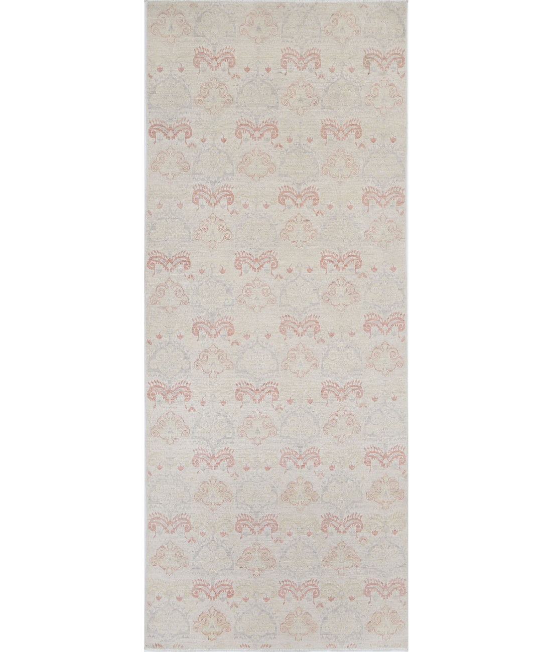 Serenity 4'0'' X 10'2'' Hand-Knotted Wool Rug 4'0'' x 10'2'' (120 X 305) / Ivory / Ivory