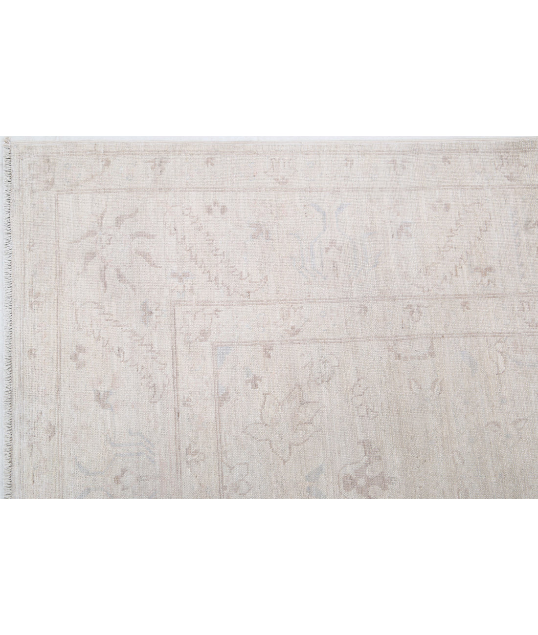 Serenity 6'1'' X 8'4'' Hand-Knotted Wool Rug 6'1'' x 8'4'' (183 X 250) / Ivory / Ivory