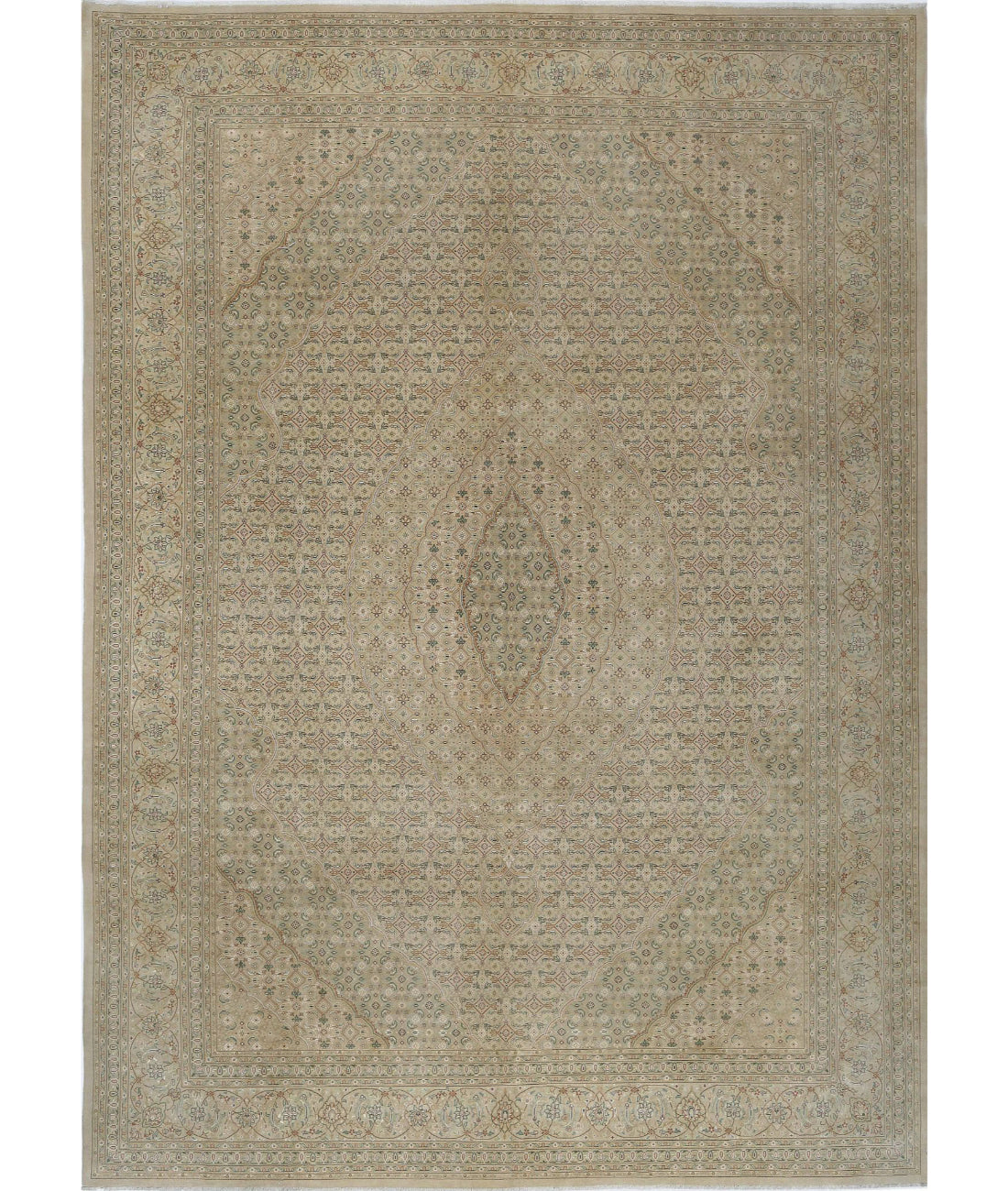 Heritage 9'9'' X 13'7'' Hand-Knotted Wool Rug 9'9'' x 13'7'' (293 X 408) / Beige / Ivory