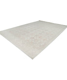 Serenity 12'0'' X 17'3'' Hand-Knotted Wool Rug 12'0'' x 17'3'' (360 X 518) / Ivory / Blue