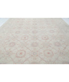 Serenity 12'0'' X 17'3'' Hand-Knotted Wool Rug 12'0'' x 17'3'' (360 X 518) / Ivory / Blue