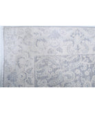 Serenity 4'9'' X 12'9'' Hand-Knotted Wool Rug 4'9'' x 12'9'' (143 X 383) / Grey / Ivory