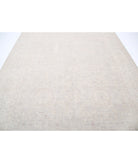 Serenity 8'0'' X 16'4'' Hand-Knotted Wool Rug 8'0'' x 16'4'' (240 X 490) / Grey / Ivory