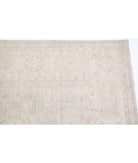 Serenity 8'0'' X 16'4'' Hand-Knotted Wool Rug 8'0'' x 16'4'' (240 X 490) / Grey / Ivory