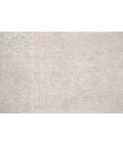 Serenity 8'0'' X 16'4'' Hand-Knotted Wool Rug 8'0'' x 16'4'' (240 X 490) / Grey / Ivory