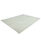 Serenity 8'11'' X 11'9'' Hand-Knotted Wool Rug 8'11'' x 11'9'' (268 X 353) / Ivory / Blue