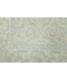 Serenity 8'11'' X 11'9'' Hand-Knotted Wool Rug 8'11'' x 11'9'' (268 X 353) / Ivory / Blue