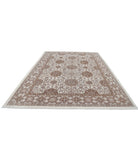 Serenity 8'9'' X 11'11'' Hand-Knotted Wool Rug 8'9'' x 11'11'' (263 X 358) / Ivory / Brown