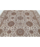 Serenity 8'9'' X 11'11'' Hand-Knotted Wool Rug 8'9'' x 11'11'' (263 X 358) / Ivory / Brown