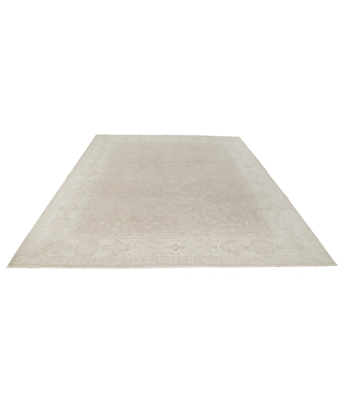 Serenity 8'4'' X 10'3'' Hand-Knotted Wool Rug 8'4'' x 10'3'' (250 X 308) / Taupe / Grey