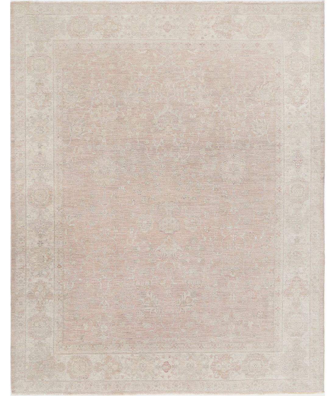 Serenity 8'4'' X 10'3'' Hand-Knotted Wool Rug 8'4'' x 10'3'' (250 X 308) / Taupe / Grey