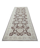 Serenity 3'11'' X 12'5'' Hand-Knotted Wool Rug 3'11'' x 12'5'' (118 X 373) / Brown / Taupe