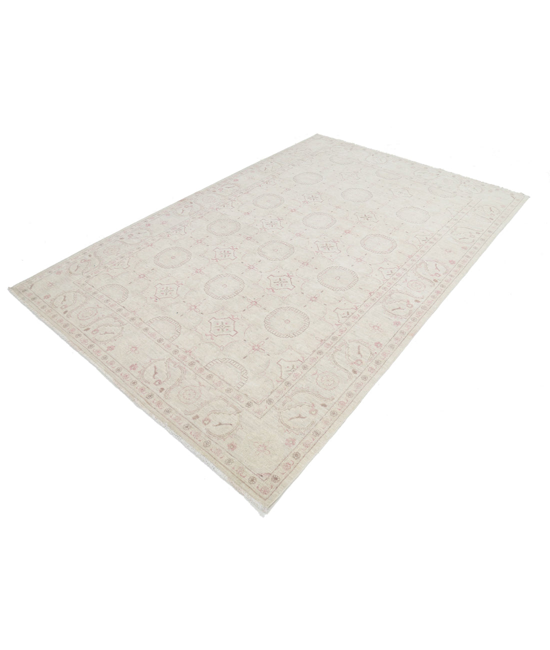 Serenity 5'9'' X 8'11'' Hand-Knotted Wool Rug 5'9'' x 8'11'' (173 X 268) / Beige / Taupe