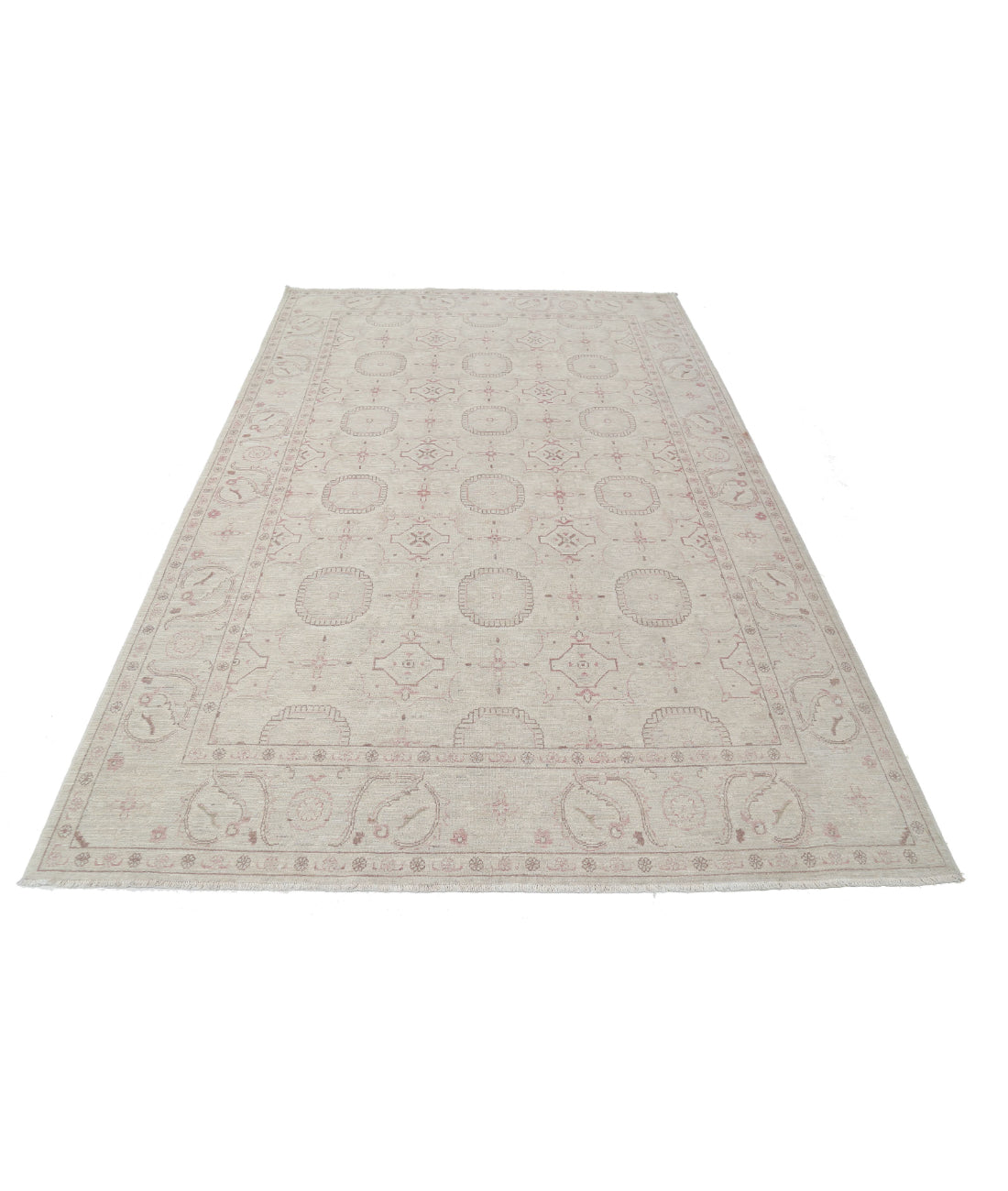 Serenity 5'9'' X 8'11'' Hand-Knotted Wool Rug 5'9'' x 8'11'' (173 X 268) / Beige / Taupe
