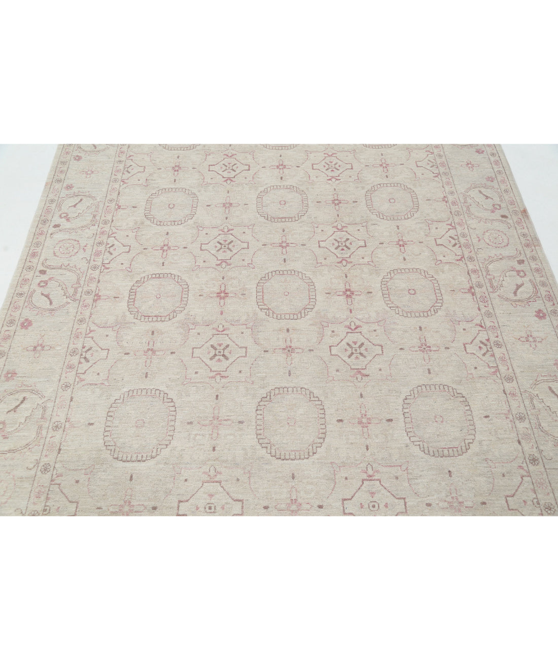Serenity 5'9'' X 8'11'' Hand-Knotted Wool Rug 5'9'' x 8'11'' (173 X 268) / Beige / Taupe