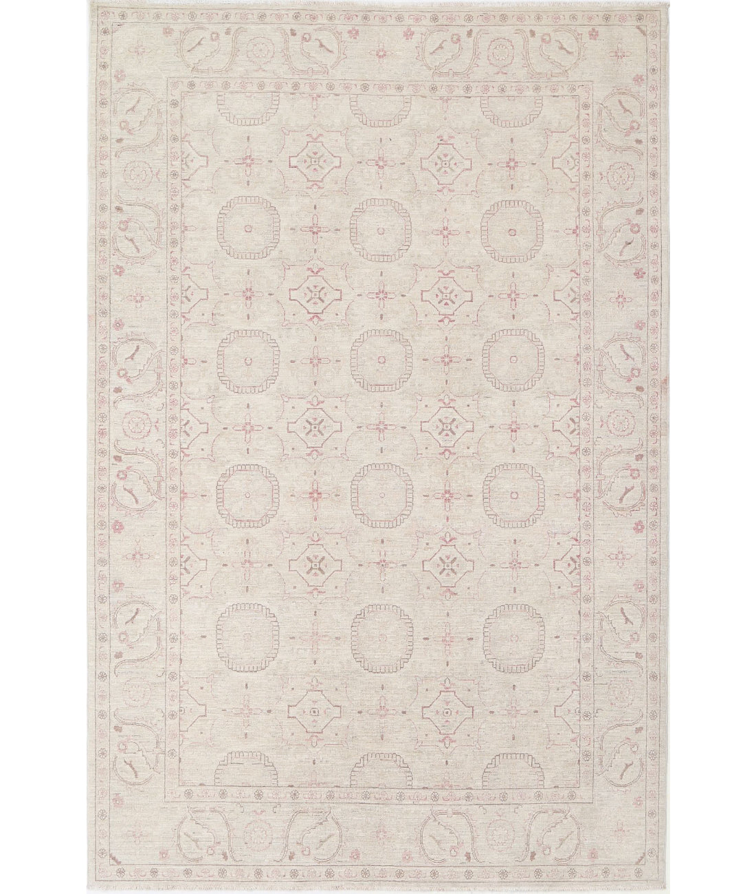 Serenity 5'9'' X 8'11'' Hand-Knotted Wool Rug 5'9'' x 8'11'' (173 X 268) / Beige / Taupe