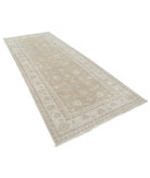 Serenity 4'11'' X 12'2'' Hand-Knotted Wool Rug 4'11'' x 12'2'' (148 X 365) / Taupe / Ivory