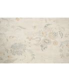 Artemix 11'10'' X 14'5'' Hand-Knotted Wool-Silk Rug 11'10'' x 14'5'' (355 X 433) / Ivory / Grey