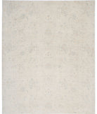 Artemix 11'10'' X 14'5'' Hand-Knotted Wool-Silk Rug 11'10'' x 14'5'' (355 X 433) / Ivory / Grey