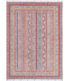 Shaal 5'7'' X 7'11'' Hand-Knotted Wool Rug 5'7'' x 7'11'' (168 X 238) / Multi / Multi