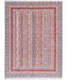 Shaal 5'7'' X 7'9'' Hand-Knotted Wool Rug 5'7'' x 7'9'' (168 X 233) / Multi / Multi