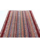 Shaal 5'7'' X 7'11'' Hand-Knotted Wool Rug 5'7'' x 7'11'' (168 X 238) / Brown / Multi