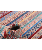 Shaal 5'7'' X 7'11'' Hand-Knotted Wool Rug 5'7'' x 7'11'' (168 X 238) / Brown / Multi