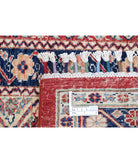 Shaal 5'8'' X 7'7'' Hand-Knotted Wool Rug 5'8'' x 7'7'' (170 X 228) / Red / Blue