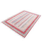 Shaal 5'4'' X 7'10'' Hand-Knotted Wool Rug 5'4'' x 7'10'' (160 X 235) / Red / Multi