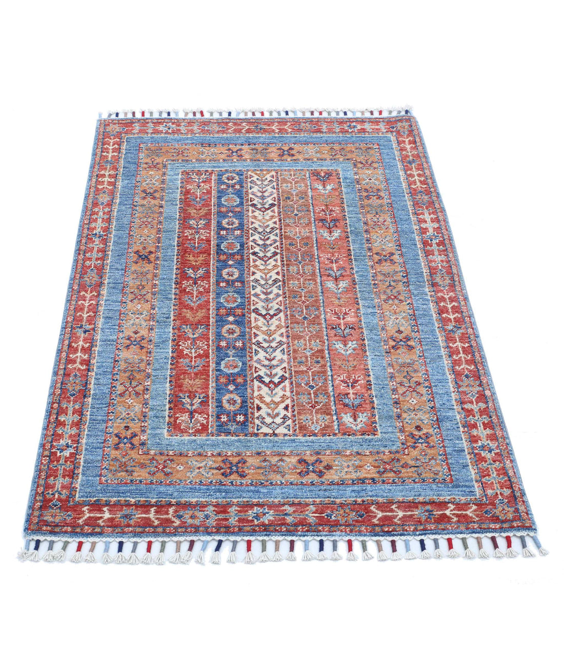 Shaal 2'9'' X 4'1'' Hand-Knotted Wool Rug 2'9'' x 4'1'' (83 X 123) / Multi / Multi