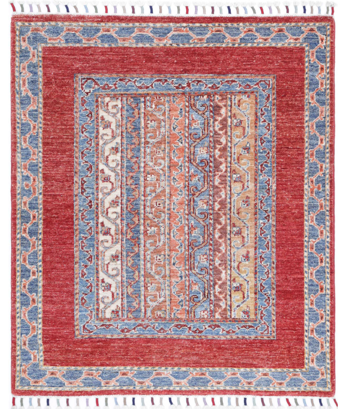 Shaal 2'10'' X 3'5'' Hand-Knotted Wool Rug 2'10'' x 3'5'' (85 X 103) / Multi / Multi