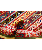 Shaal 6'7'' X 10'0'' Hand-Knotted Wool Rug 6'7'' x 10'0'' (198 X 300) / Multi / Multi