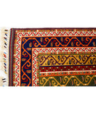 Shaal 4'5'' X 6'3'' Hand-Knotted Wool Rug 4'5'' x 6'3'' (133 X 188) / Multi / Multi