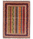 Shaal 4'5'' X 6'3'' Hand-Knotted Wool Rug 4'5'' x 6'3'' (133 X 188) / Multi / Multi