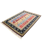 Shaal 5'1'' X 6'11'' Hand-Knotted Wool Rug 5'1'' x 6'11'' (153 X 208) / Multi / Multi