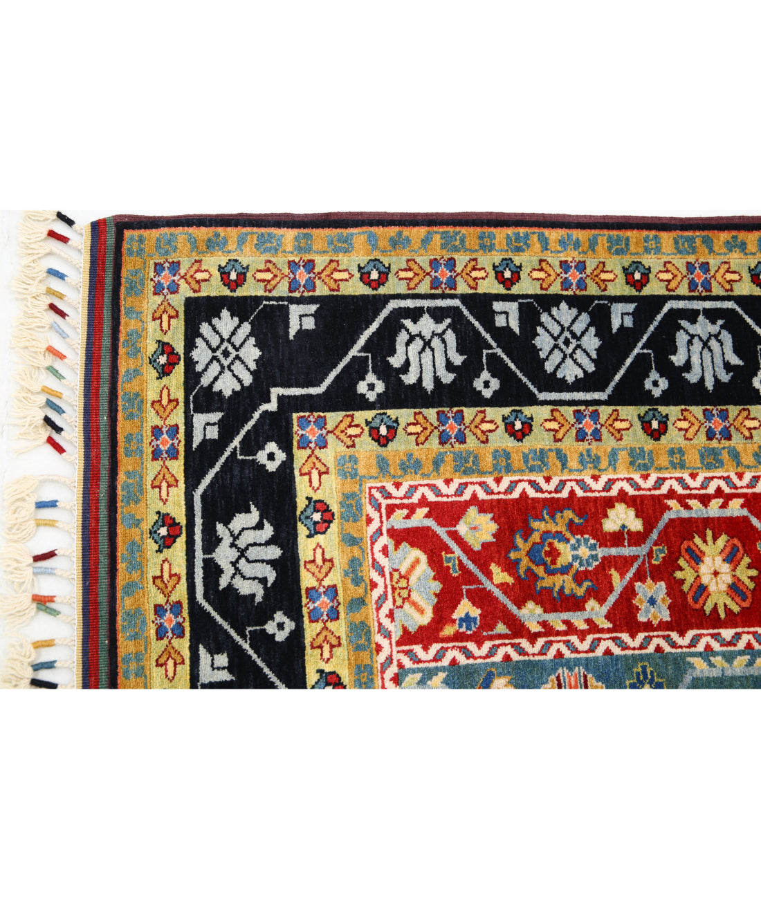 Shaal 5'1'' X 6'11'' Hand-Knotted Wool Rug 5'1'' x 6'11'' (153 X 208) / Multi / Multi