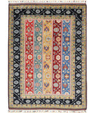 Shaal 5'1'' X 6'11'' Hand-Knotted Wool Rug 5'1'' x 6'11'' (153 X 208) / Multi / Multi