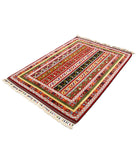 Shaal 4'5'' X 6'2'' Hand-Knotted Wool Rug 4'5'' x 6'2'' (133 X 185) / Multi / Multi