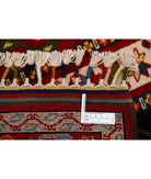 Shaal 4'5'' X 6'2'' Hand-Knotted Wool Rug 4'5'' x 6'2'' (133 X 185) / Multi / Multi