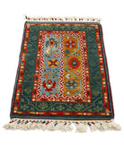 Shaal 2'1'' X 3'2'' Hand-Knotted Wool Rug 2'1'' x 3'2'' (63 X 95) / Multi / Multi
