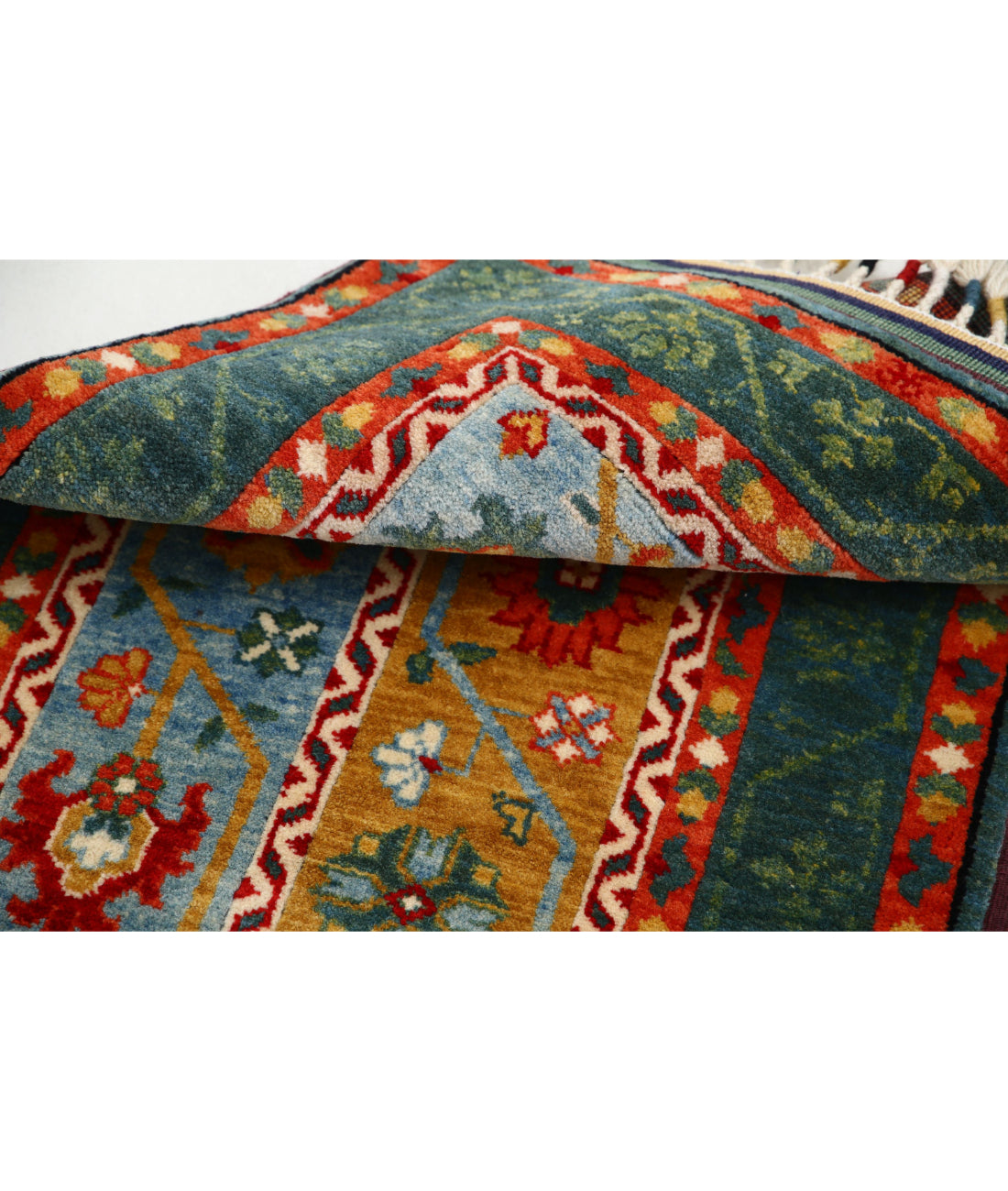 Shaal 2'1'' X 3'2'' Hand-Knotted Wool Rug 2'1'' x 3'2'' (63 X 95) / Multi / Multi