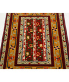 Shaal 2'1'' X 3'2'' Hand-Knotted Wool Rug 2'1'' x 3'2'' (63 X 95) / Multi / Multi
