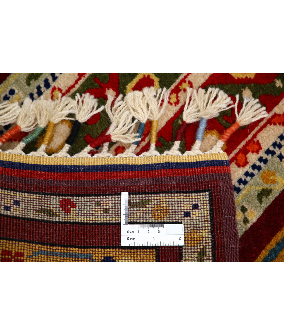 Shaal 2'1'' X 3'2'' Hand-Knotted Wool Rug 2'1'' x 3'2'' (63 X 95) / Multi / Multi